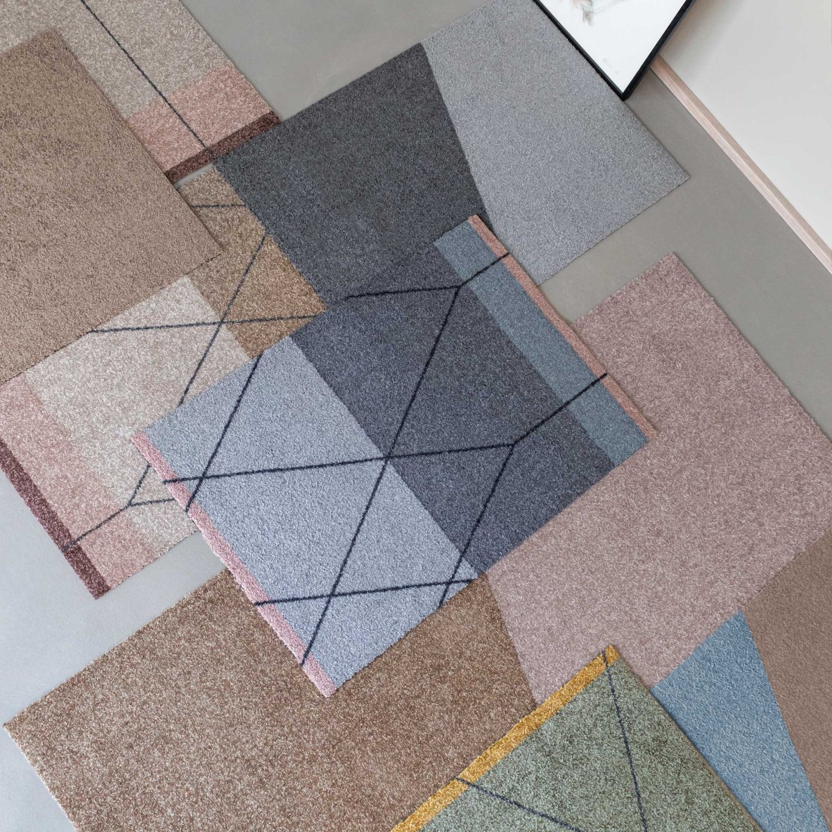 LINEA All-round gulvmåtte, Dark grey - Billede 4