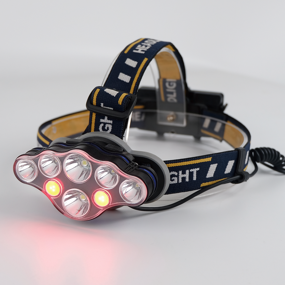 Pandelygte 600 Lumen genop. hvid/rød - Billede 6